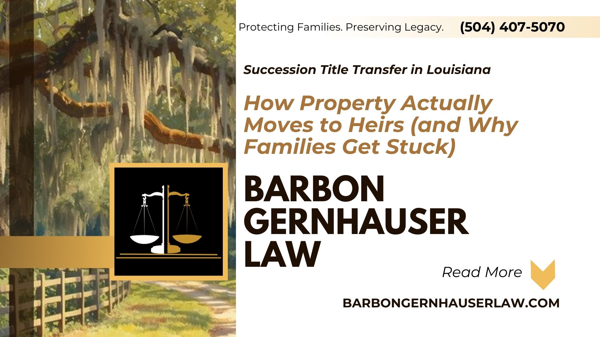 Succession Title Transfer LA | Louisiana Property Transfer After Death Explained