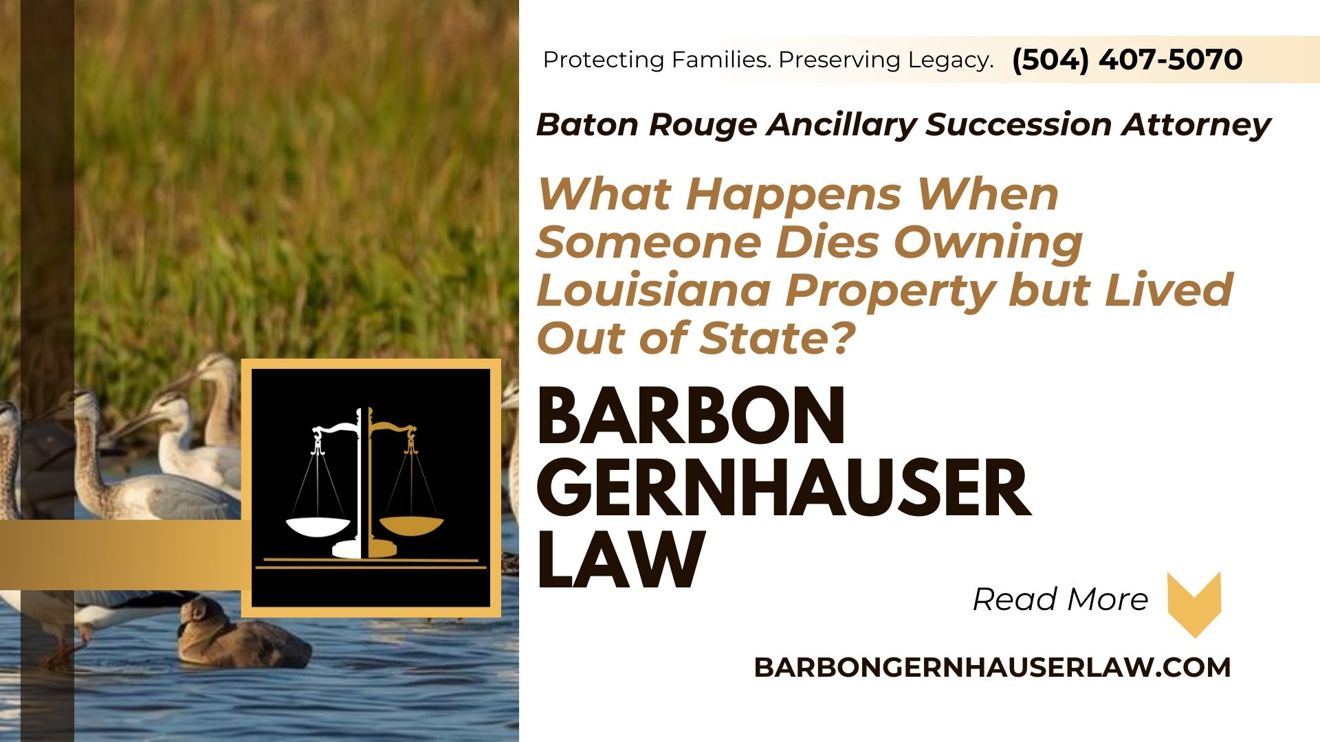 Louisiana Out-of-State Estate Property